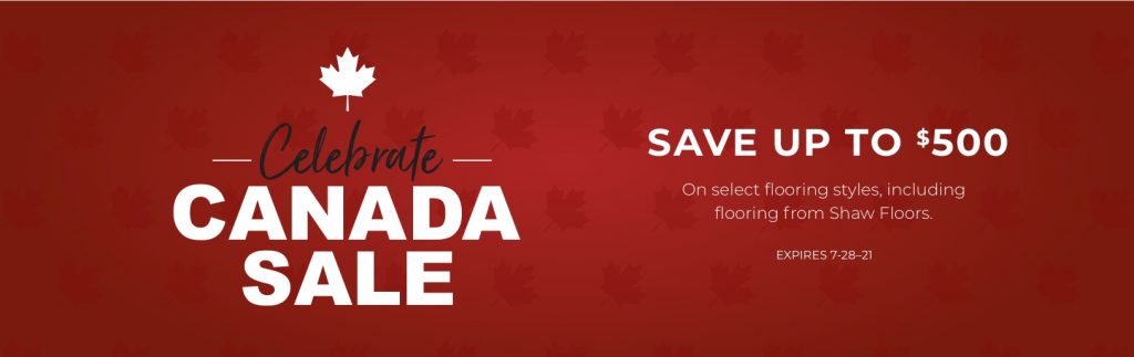 Celebrate Canada Sale | The Carpet Factory Super Store